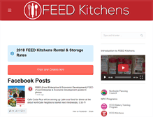 Tablet Screenshot of feedkitchens.org